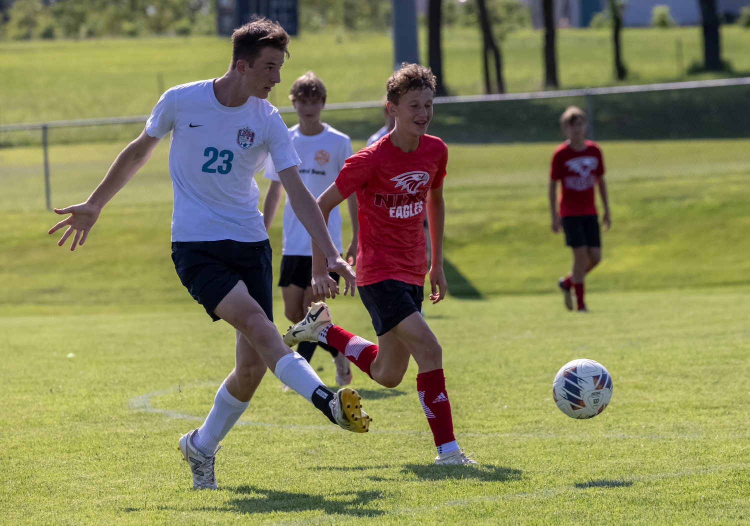 Photos: Boys Soccer Scrimmage vs Nixa
