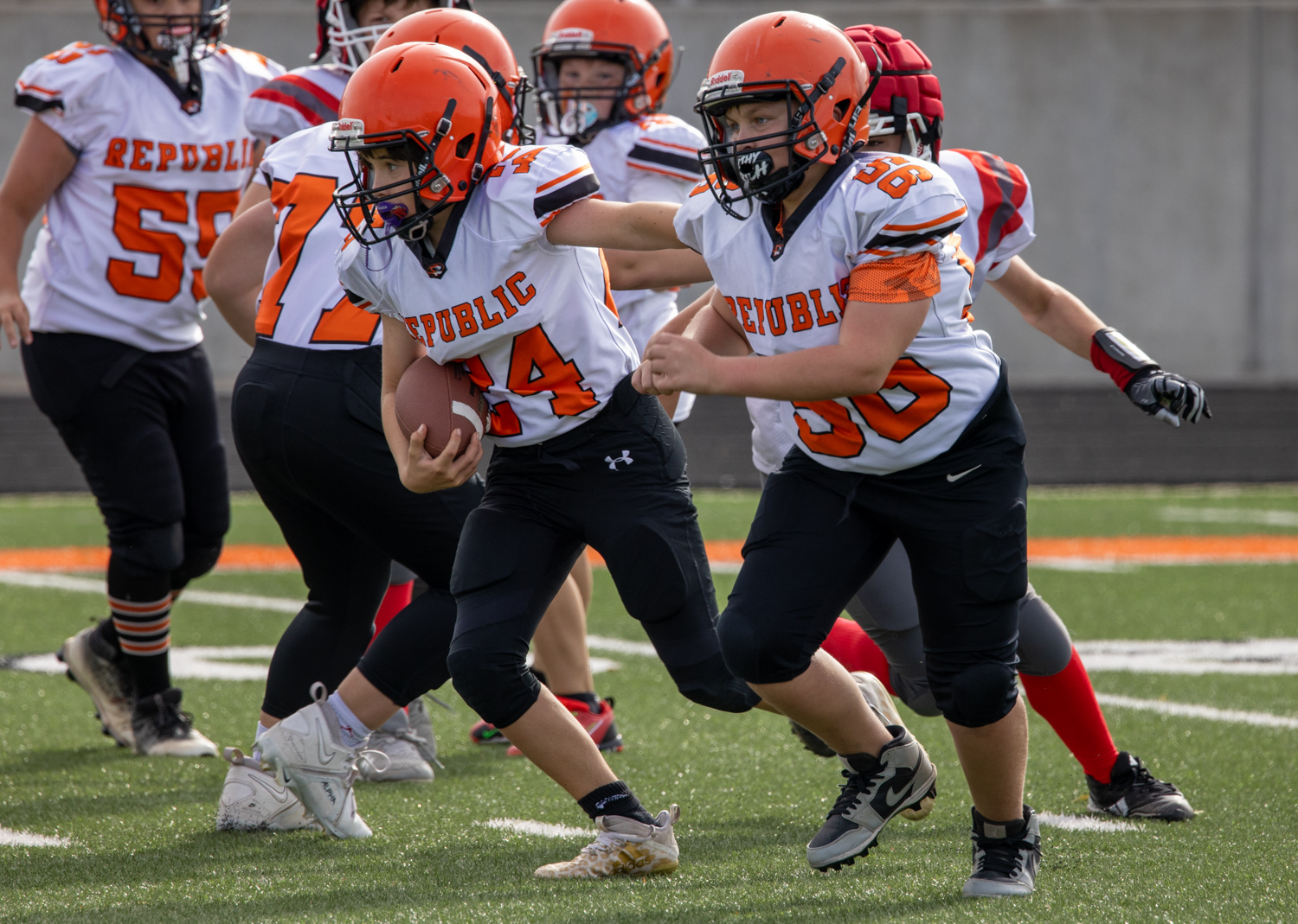 Photos: Republic Youth Football 6th Grade vs Nixa