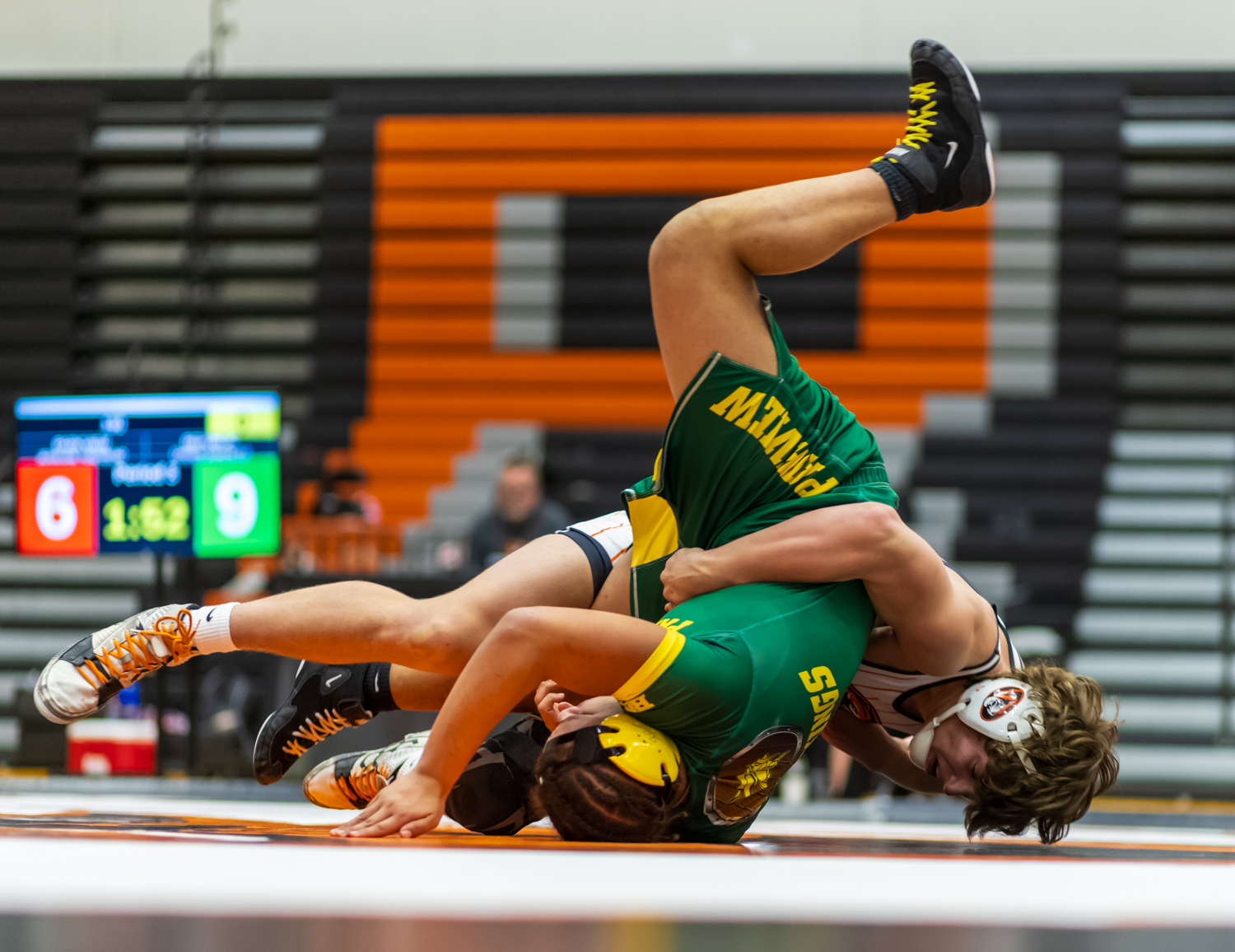 Sweep-Six: Republic Boys, Girls Wrestling Each Win 3 on Senior Night