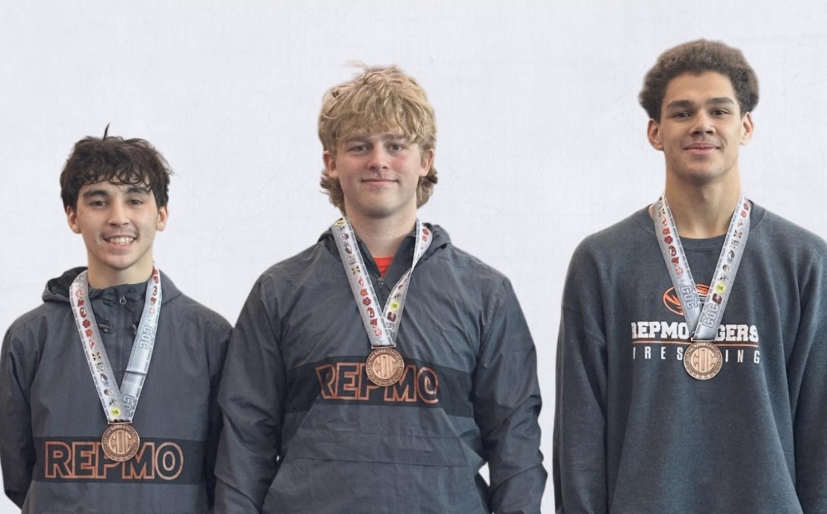 Tigers Win Three Third-Place Medals at COC Tournament