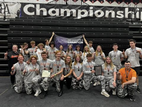 Off the Field: Indoor Drumline Returns to Competition as Champs